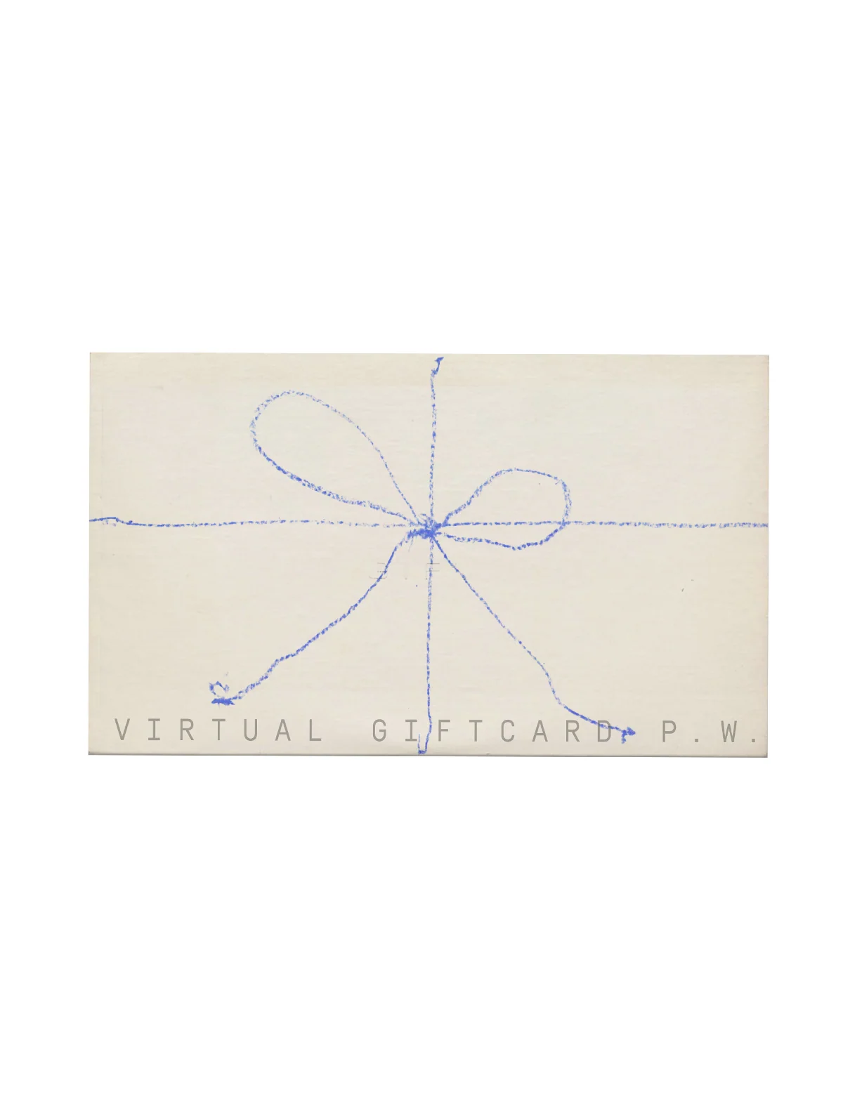Virtual gift card